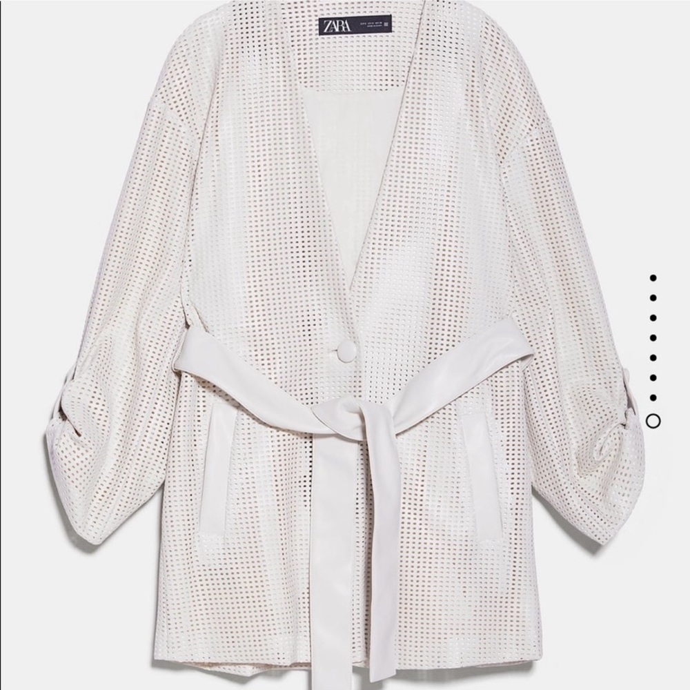 Zara Faux Leather Jacket - NWT